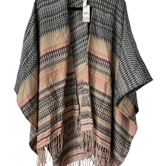 bp Boho Cape Poncho one size NWT - Picture 2 of 4